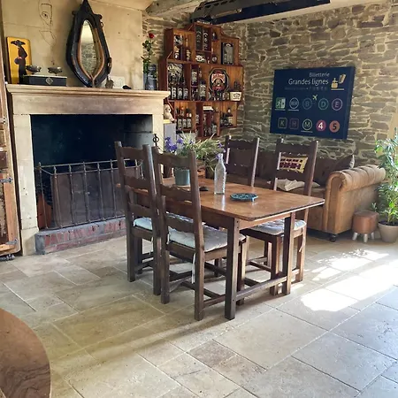 Villa With Hot Tube & Private Sauna With Panoramic View Les Moutiers-en-Cinglais
